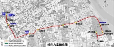 ​上海机场线地铁线路图(上海机场线运营时间表)