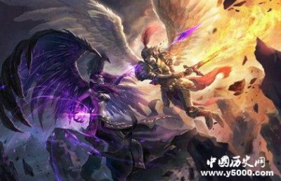 ​天使战争：基督教的传说中天界发生的两次天使内战