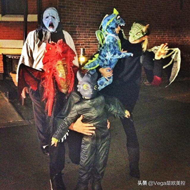 万圣节小朋友装扮指南：看看好莱坞明星家的孩子都化妆成什么样