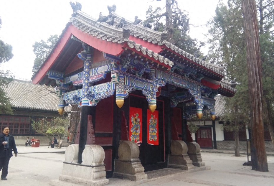 中国古建筑屋顶形式——悬山顶，民间建筑常用屋顶