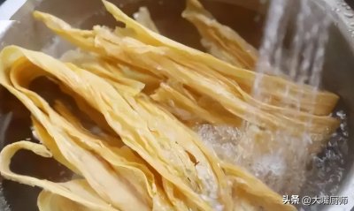 ​5分钟快速泡腐竹小窍门，柔软不夹生，太实用了
