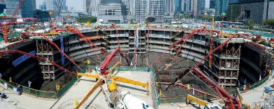 ​上海中心大厦地基基础建设 上海中心大厦的地基和基础