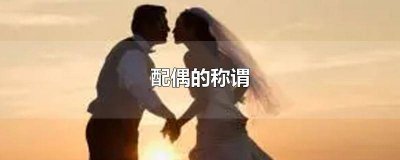 ​配偶的称谓是丈夫吗 配偶的称谓是什么