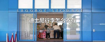​迪士尼行李怎么寄存便宜 迪士尼可以寄存行李