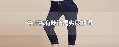 ​牛仔裤味道难闻 牛仔裤为什么有臭味