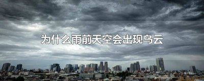 ​为什么雨前天空会出现乌云简单点的 下雨前天空的乌云像什么样子