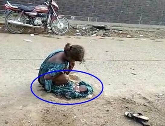 富家女流浪街头产下一女！众人袖手旁观？背后原因使人心寒