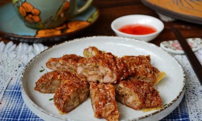 ​闽南传统特色小吃，炸五香，酥脆爽口