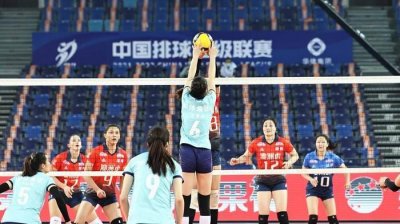 ​张轶婵、博斯、杨雯锦合砍44分，深圳女排胜四川，张虹琳难救主