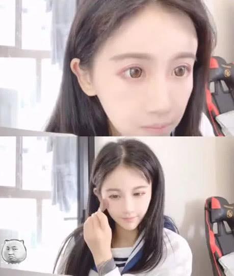 杨清柠不屑“粉丝滤镜”，主动纯素颜录化妆视频，意外美出新高度