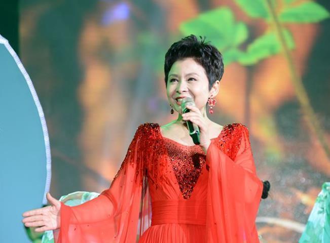 56岁董文华照片曝光，身材发福，与老公牵手几十年恩爱如初