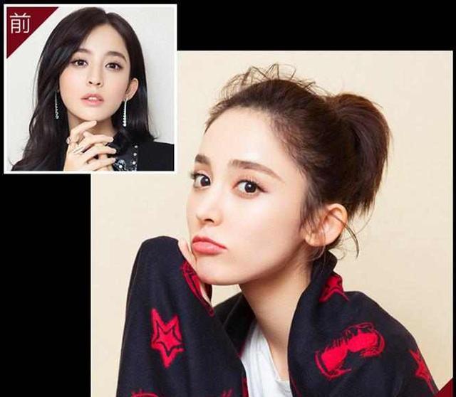 古力娜扎：杏棕色lob头，美人不二法则