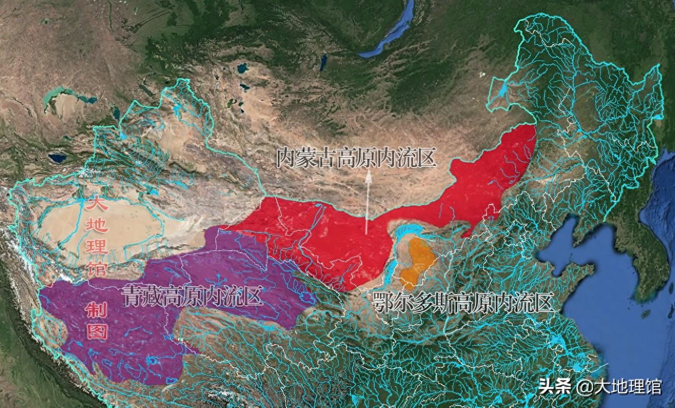 中国河流水系全图：你的家乡在哪个流域？