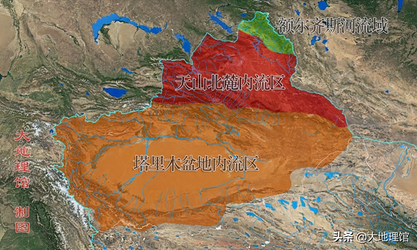 中国河流水系全图：你的家乡在哪个流域？