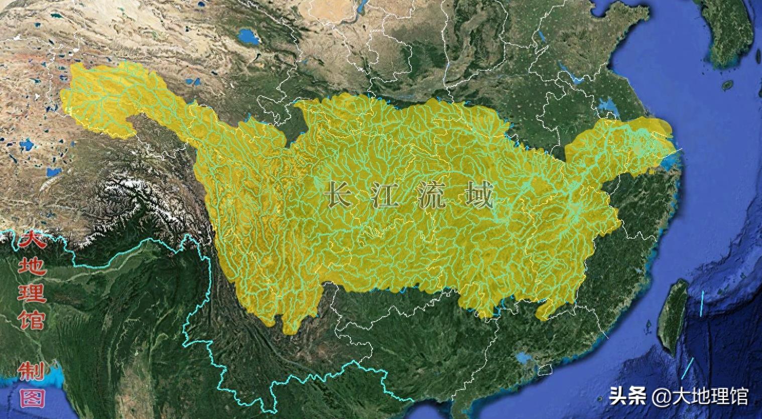 中国河流水系全图：你的家乡在哪个流域？