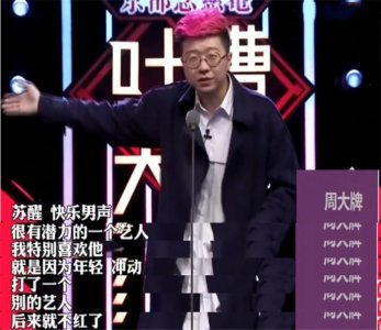 ​苏醒痛打李炜（于是在演唱会对李炜大打出手）