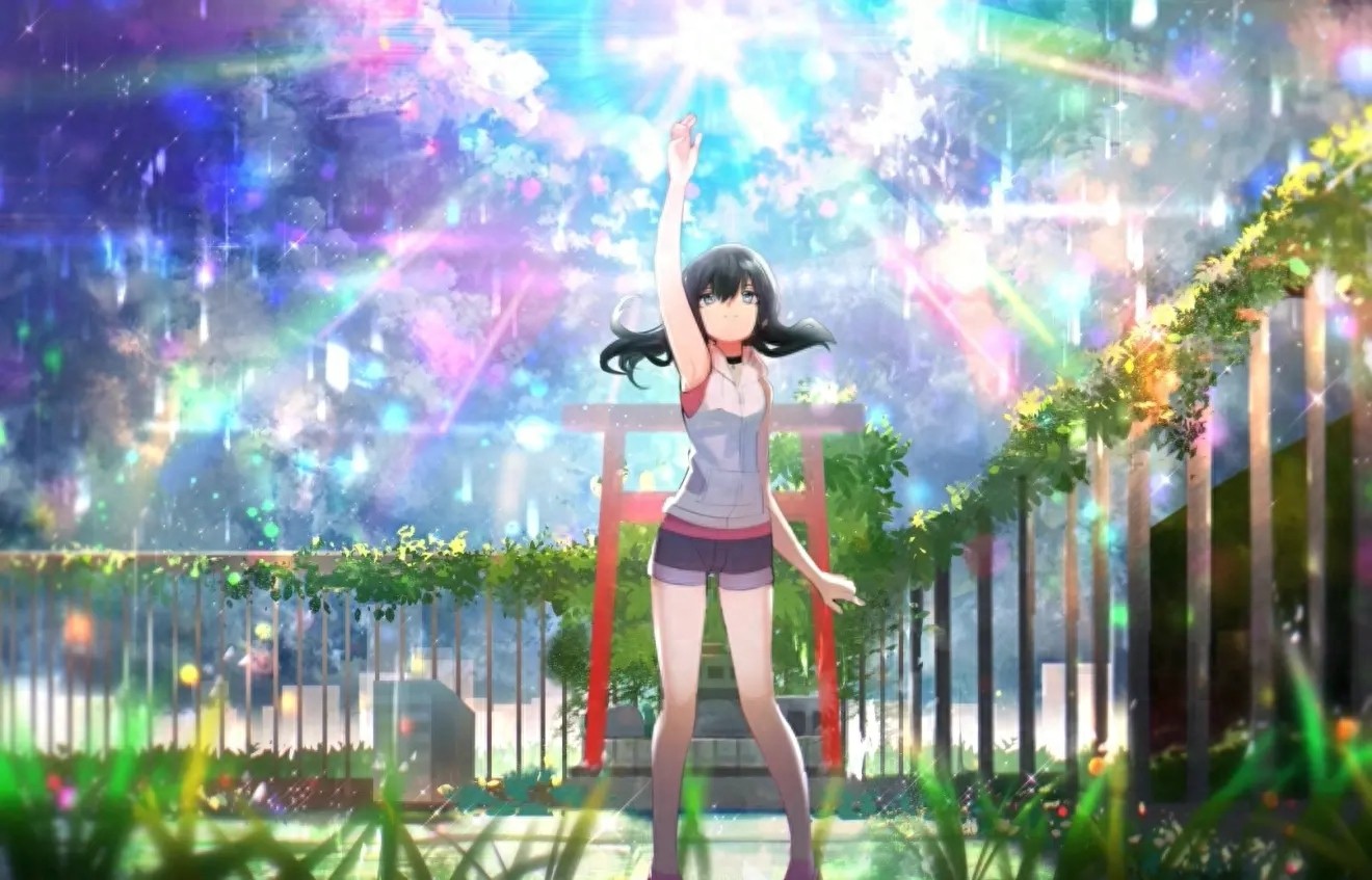 二次元壁纸丨《天气之子》每一帧都是美景，每一张都是世界