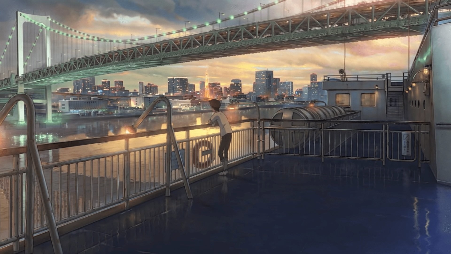 二次元壁纸丨《天气之子》每一帧都是美景，每一张都是世界