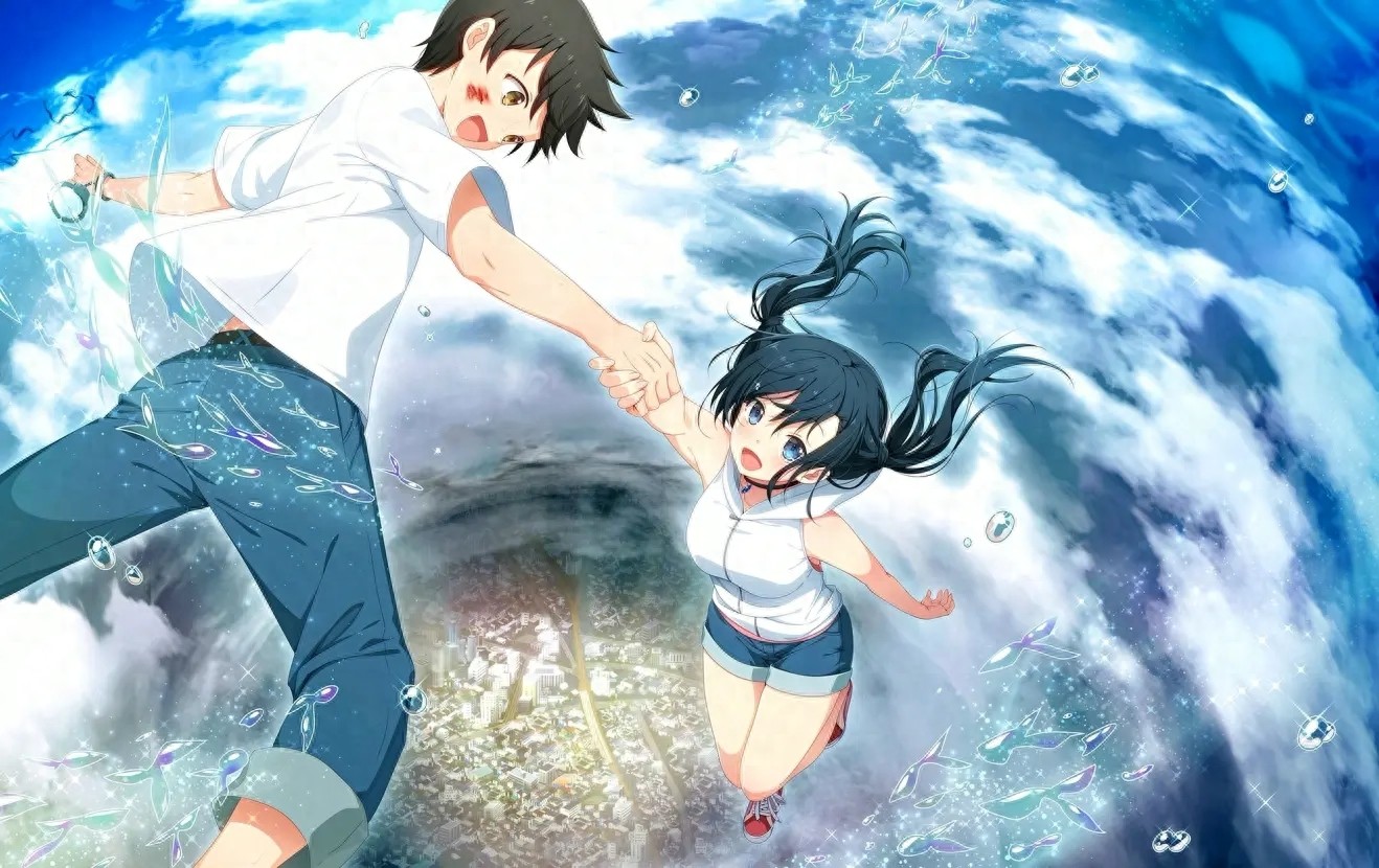 二次元壁纸丨《天气之子》每一帧都是美景，每一张都是世界
