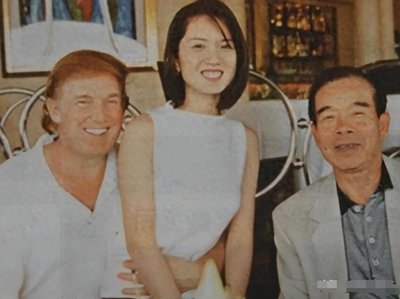​1995年49岁的特朗普来香港，怀中抱着位神秘的中国女人，她是谁？