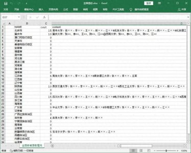 ​教你不用PS五分钟快速制作高考录取蹭饭地图