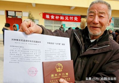 ​2021年“粮食直补”何时发放，农民种一亩地各种补贴到底有多少？