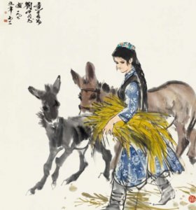 ​画坛“驴贩子”—中国画驴大师黄胄笔下的驴欣赏