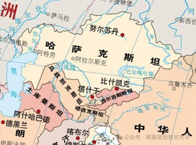 ​中亚五国的前世今生和人种组成