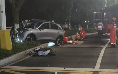 ​浙江一代驾驾车时发生相撞事故，电瓶车上两名女性不幸遇难