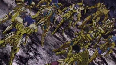 ​圣斗士黄金魂第13话：12大战士并肩战斗，各施绝技，只为1个目标