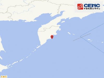 ​堪察加东岸附近海域发生7.3级地震 震源深度20千米