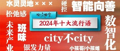 ​十大流行语公布，能看到你的2024年吗？