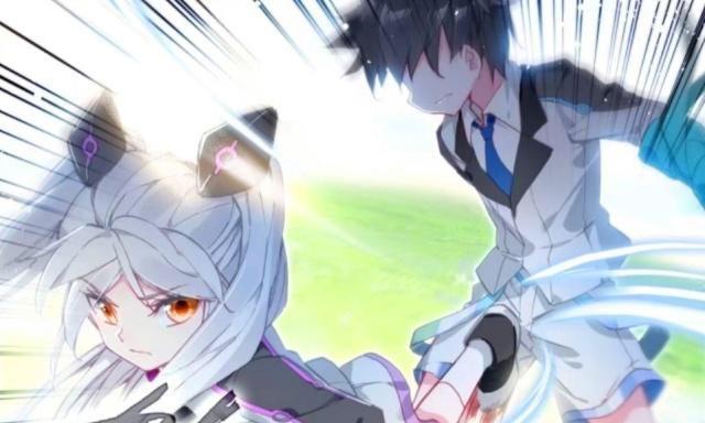 《终极斗罗》蓝轩宇和叶灵瞳五大“同框照”,那模样像极了爱情