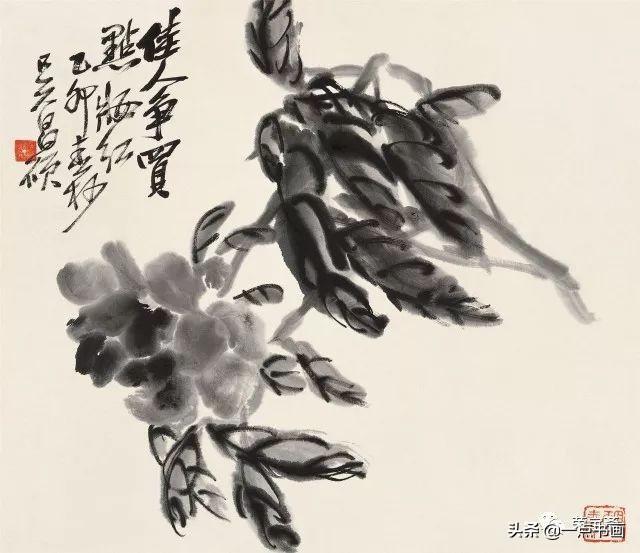 吴昌硕简介及代表作品(吴昌硕 精品80幅欣赏)