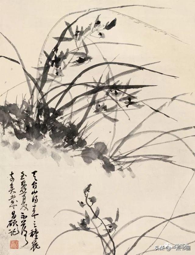 吴昌硕简介及代表作品(吴昌硕 精品80幅欣赏)