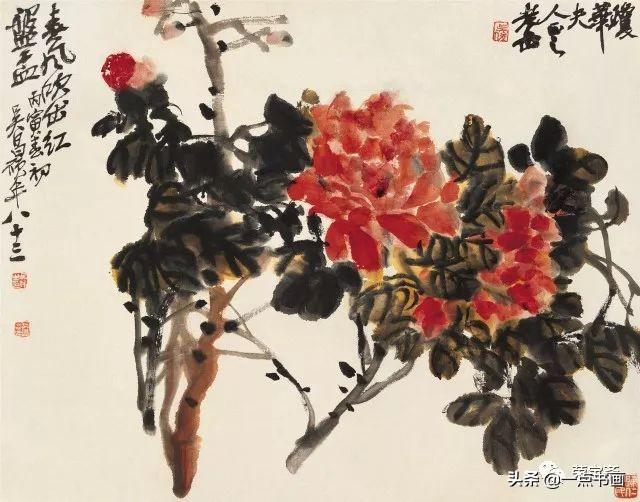 吴昌硕简介及代表作品(吴昌硕 精品80幅欣赏)