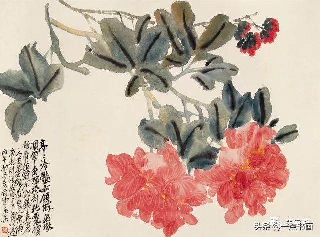 吴昌硕简介及代表作品(吴昌硕 精品80幅欣赏)