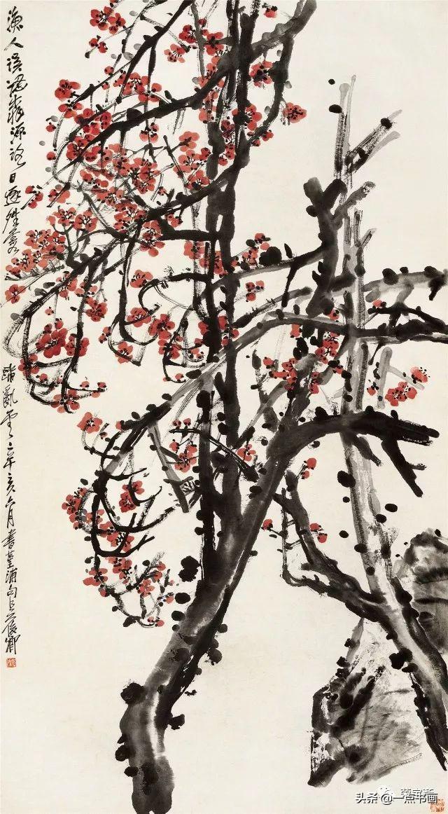 吴昌硕简介及代表作品(吴昌硕 精品80幅欣赏)