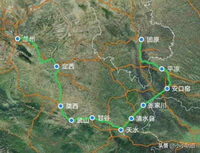 ​K626次列车由兰州至固原，绕行天水麻辣烫，全程9小时37分钟