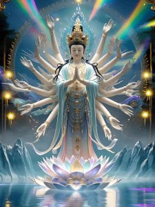 ​精选壁纸 | 千手观音，愿您佛光庇佑，平安喜乐