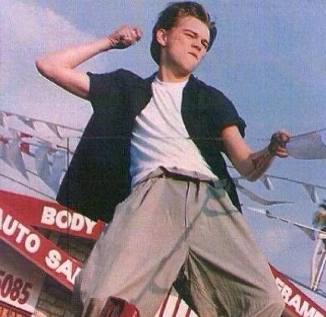 宝藏男孩的欧美系头像（小李子）