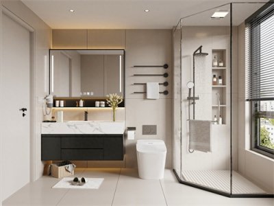 ​卫生间瓷砖怎么搭配好?总结12款不同颜色的搭配,每款都是高颜值