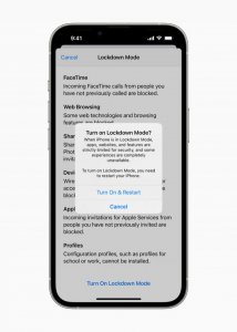 ​苹果 iPhone 的 Lockdown 模式历经 1 年考验，未收到被攻破反馈