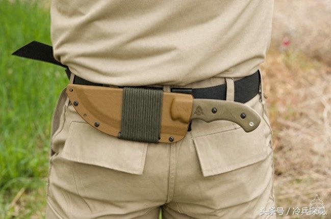 著名生存专家汤姆·布朗设计,大名鼎鼎的“追踪者”刀具赏鉴