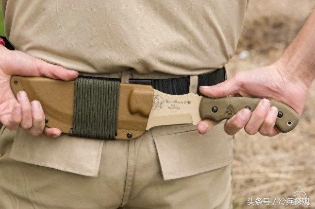 著名生存专家汤姆·布朗设计,大名鼎鼎的“追踪者”刀具赏鉴