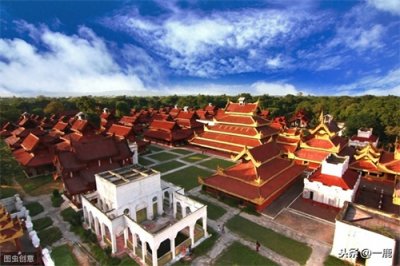 ​曼德勒皇宫，一个坐落于部队大院里的像影视城一样的宫殿