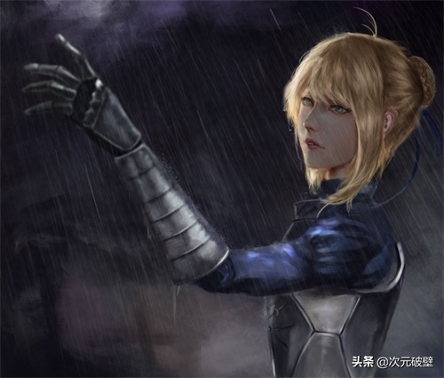 fate丨骑士王Saber，巾帼不让须眉的亚瑟王