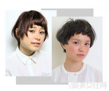 ​蘑菇头短发发型图片 展现个性魅力