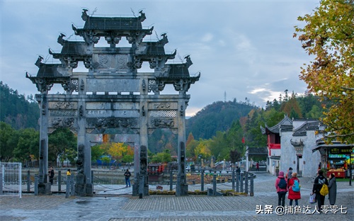 徽派建筑的经典代表——西递古村