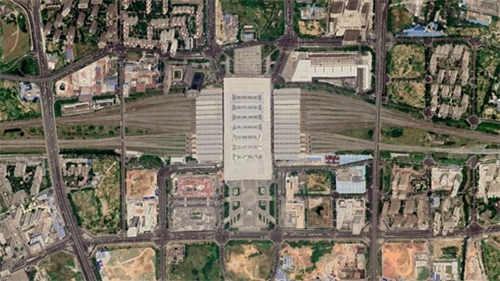 航拍高铁G2845次（成都东-大理）各车站，途经贵阳、昆明